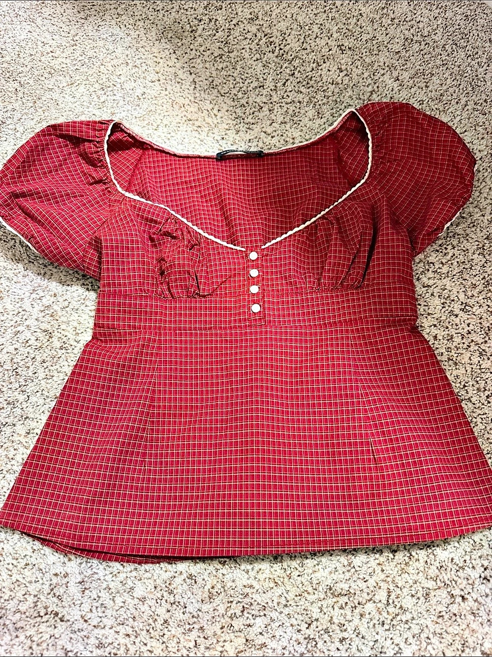 Checkered shirt from brandy Red